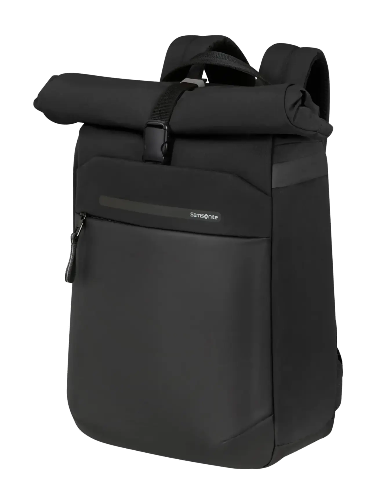 Samsonite - MODERNY ROLLTOP BACKPACK 15.6" - rullitavad seljakotid - black - 1