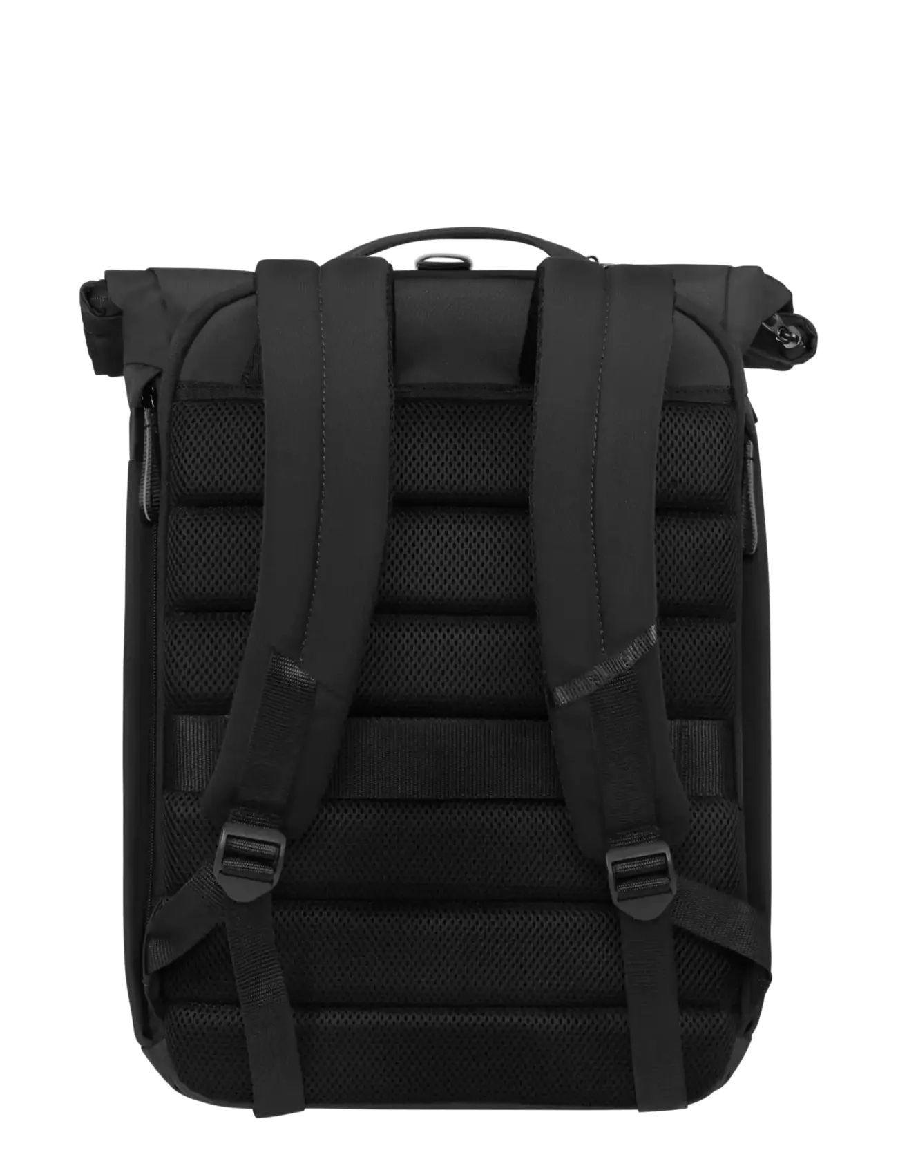 Samsonite - MODERNY ROLLTOP BACKPACK 15.6" - rullitavad seljakotid - black - 2