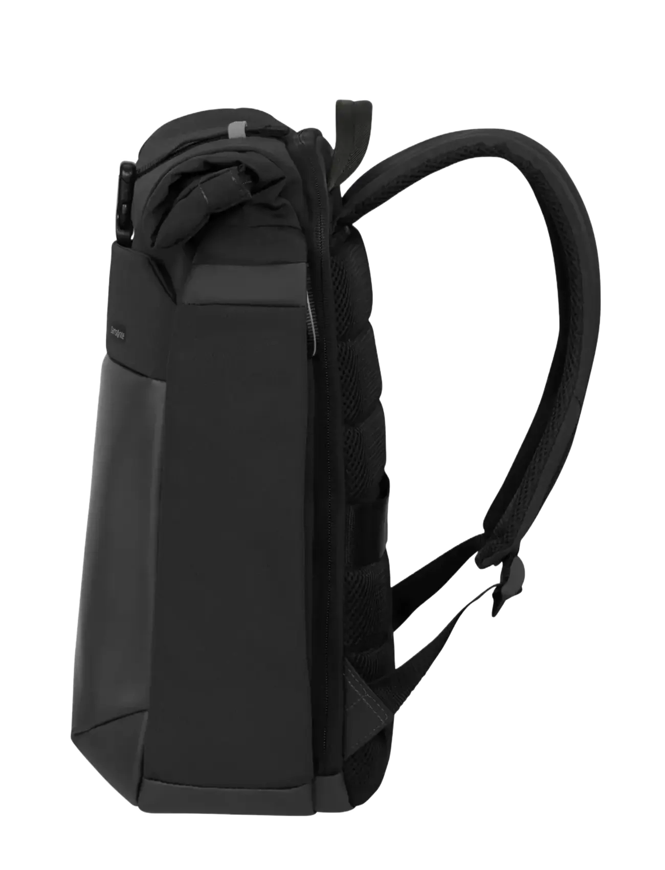 Samsonite - MODERNY ROLLTOP BACKPACK 15.6" - rullitavad seljakotid - black - 4