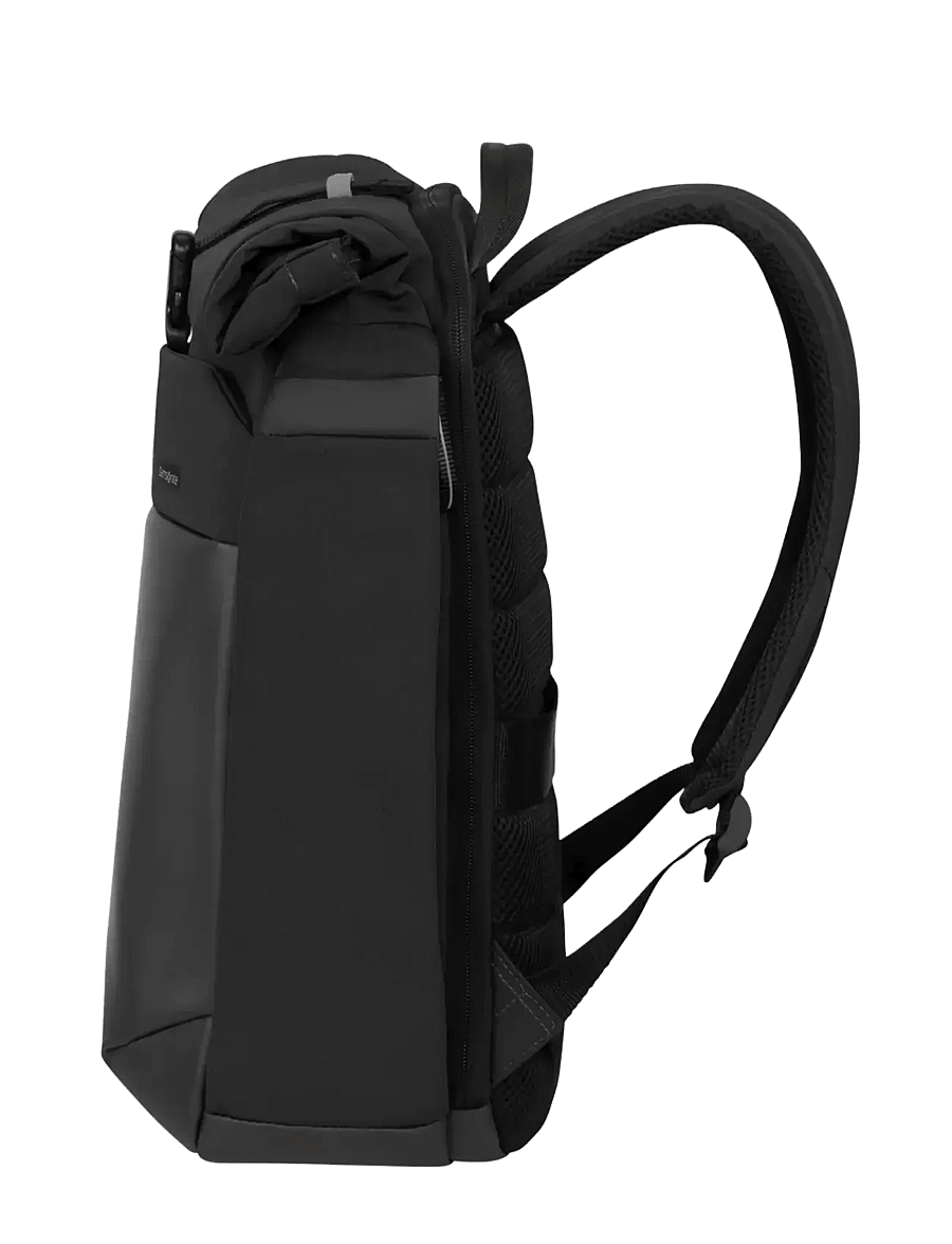 Samsonite - MODERNY ROLLTOP BACKPACK 15.6" - rullitavad seljakotid - black - 4