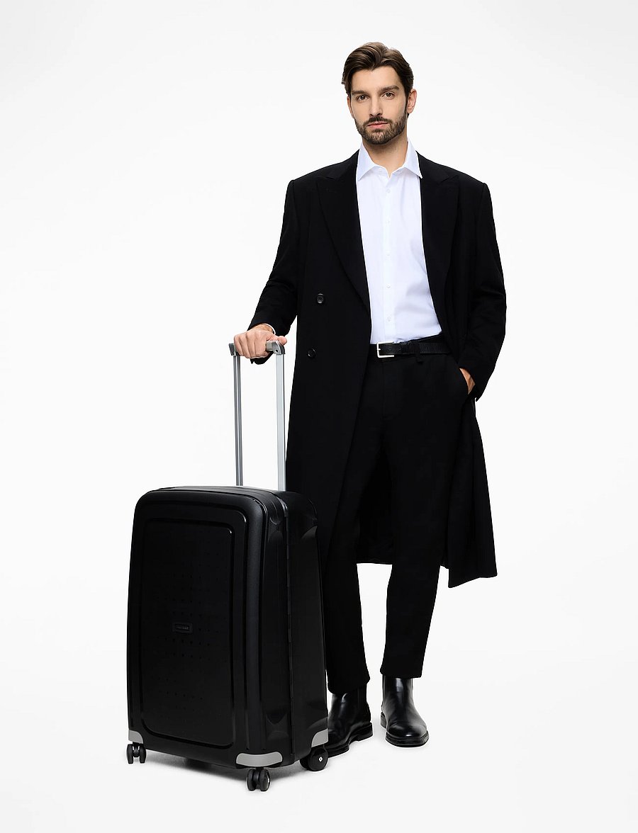 Samsonite - S'cure Spinner - extragroße reisekoffer - black - 2
