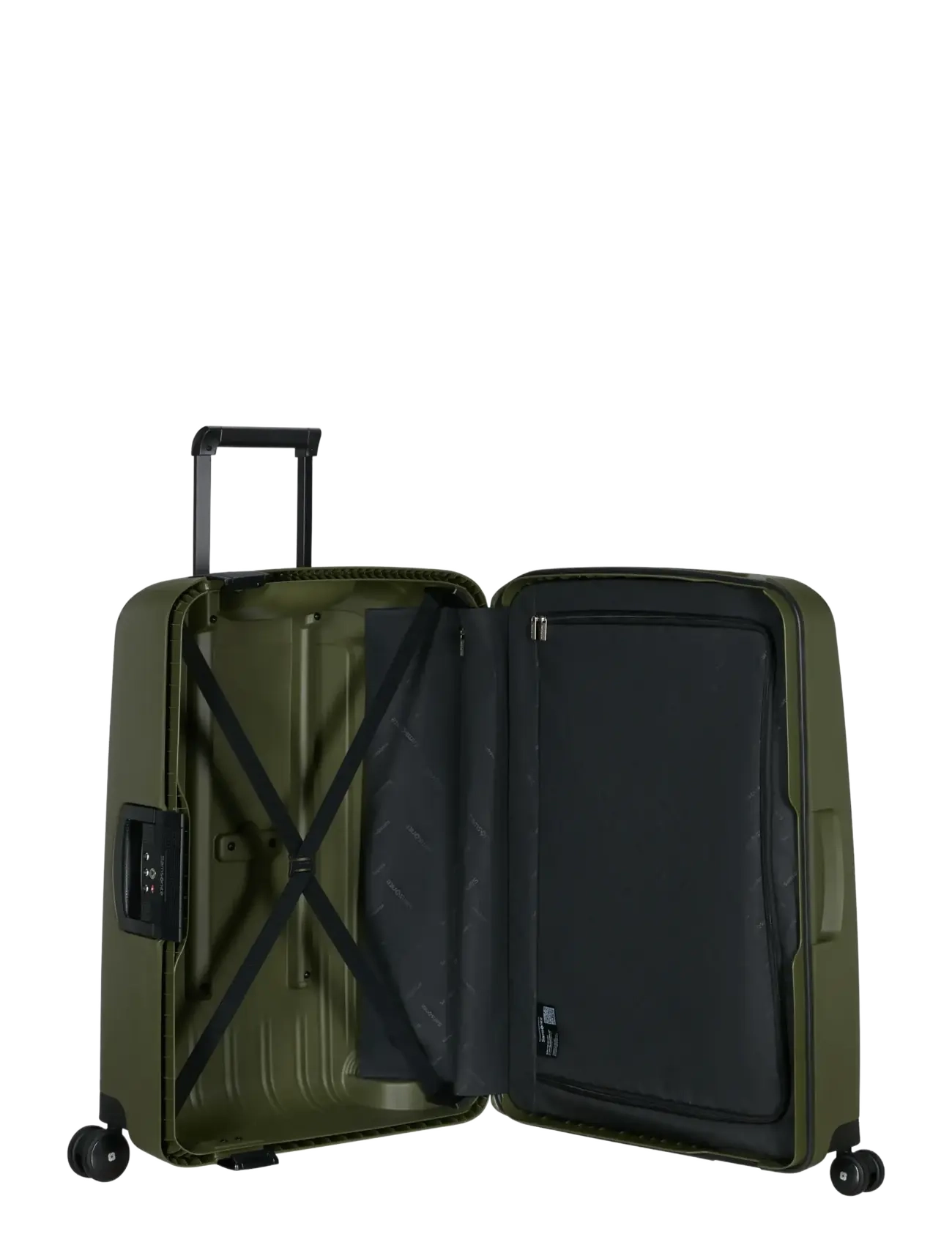 Samsonite - S'cure Spinner - extra stórar ferðatöskur - olive - 4