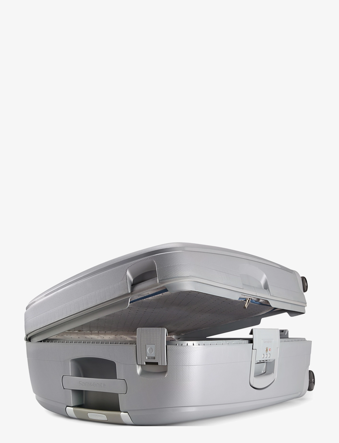 Samsonite - S'cure Spinner - extra stora resväskor - silver - 3