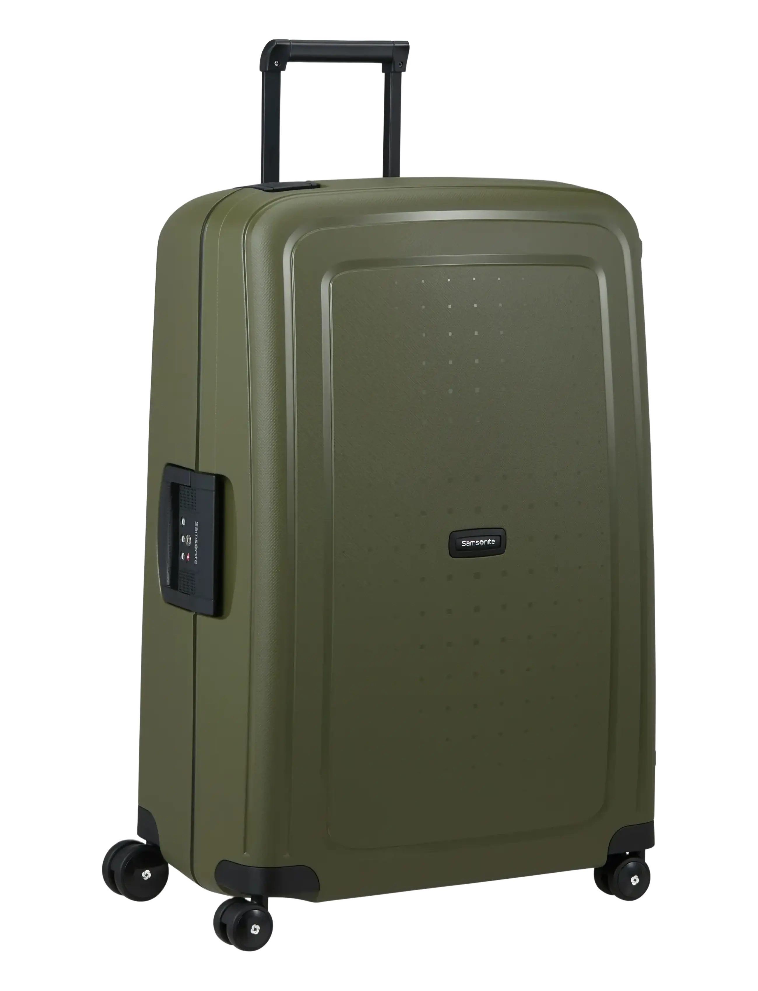 Samsonite - S'CURE SPINNER 75/28 - extra large suitcases - olive - 2