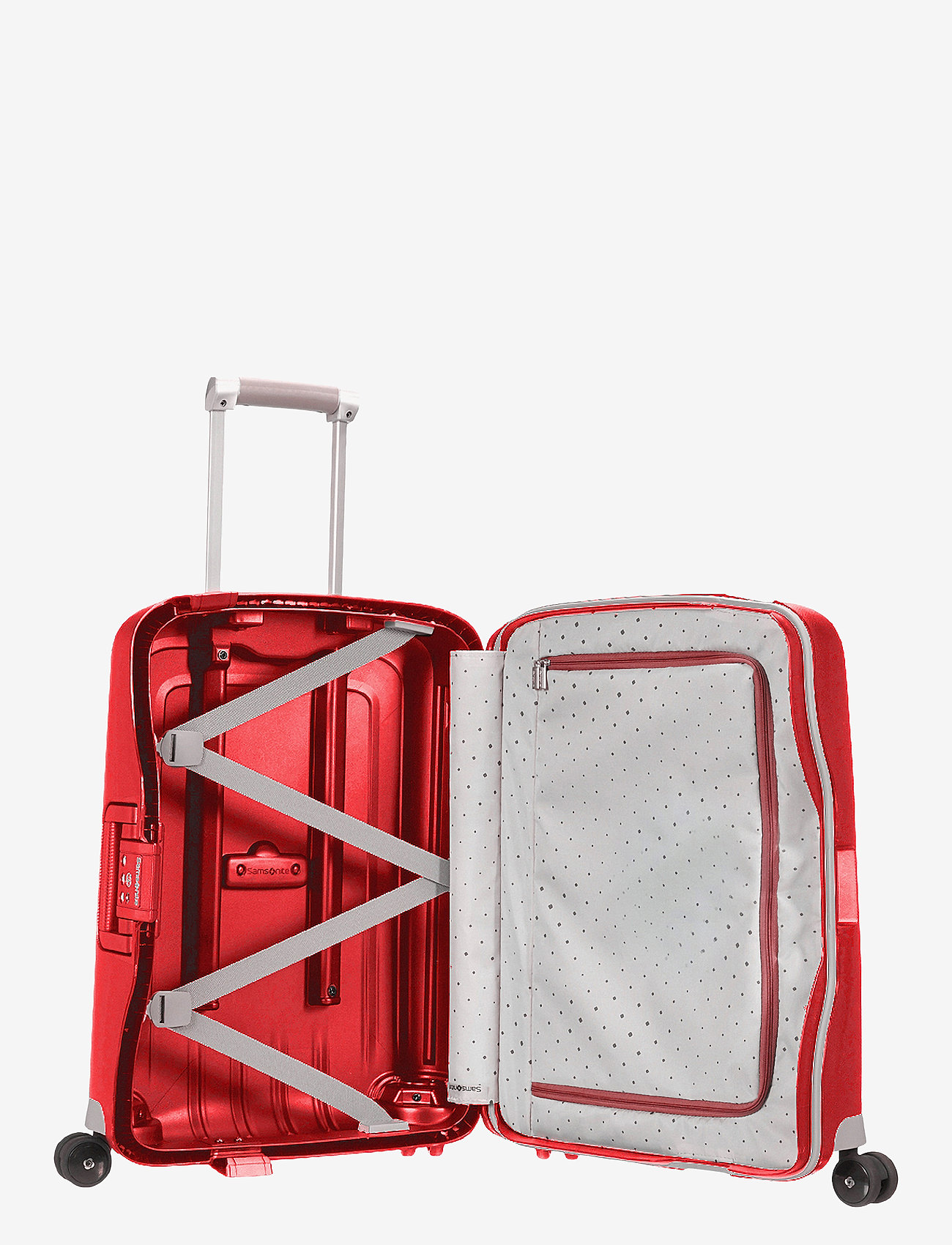 Samsonite - S'cure Spinner 55 - kohvrid - chrimson red - 2