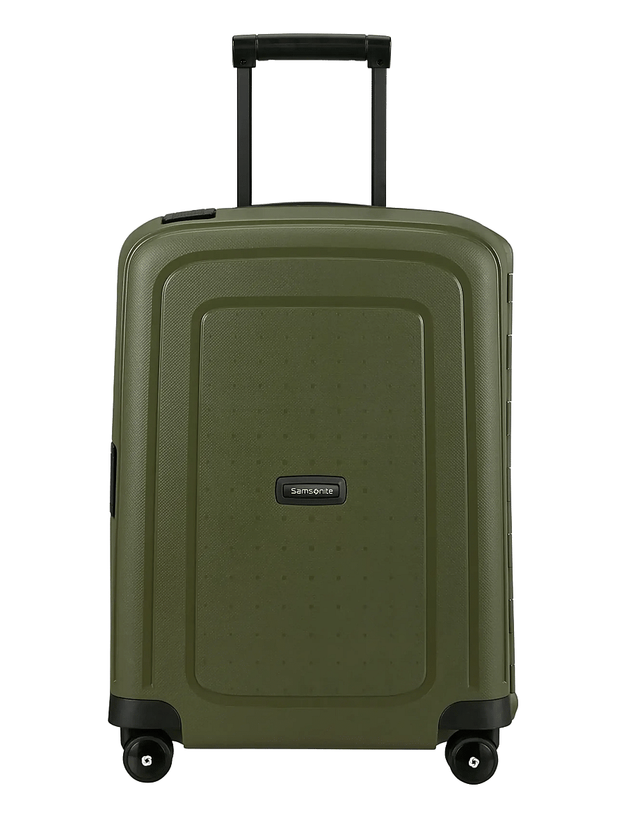 Samsonite - S'cure Spinner 55 - extragroße reisekoffer - olive - 0