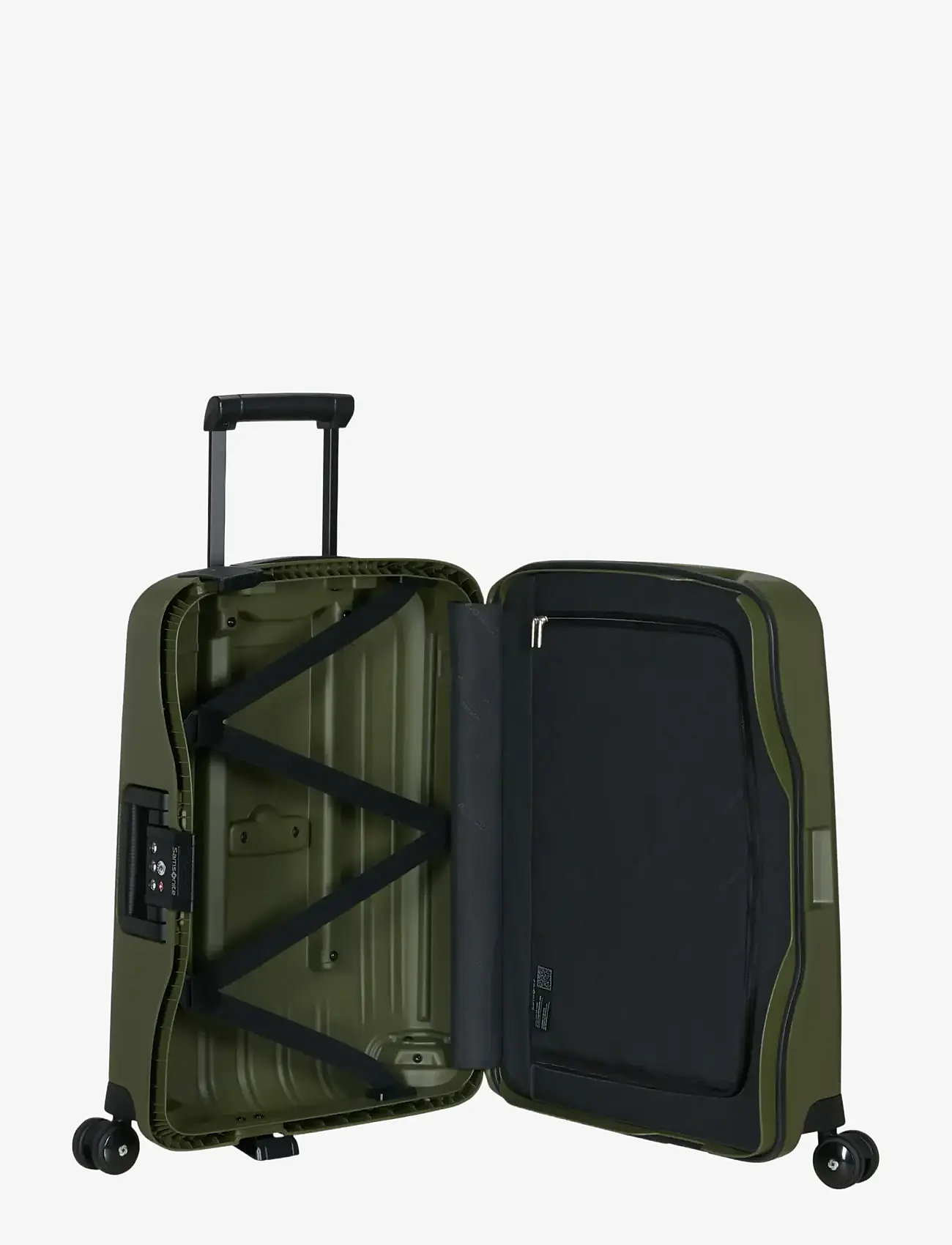 Samsonite - S'cure Spinner 55 - extragroße reisekoffer - olive - 3