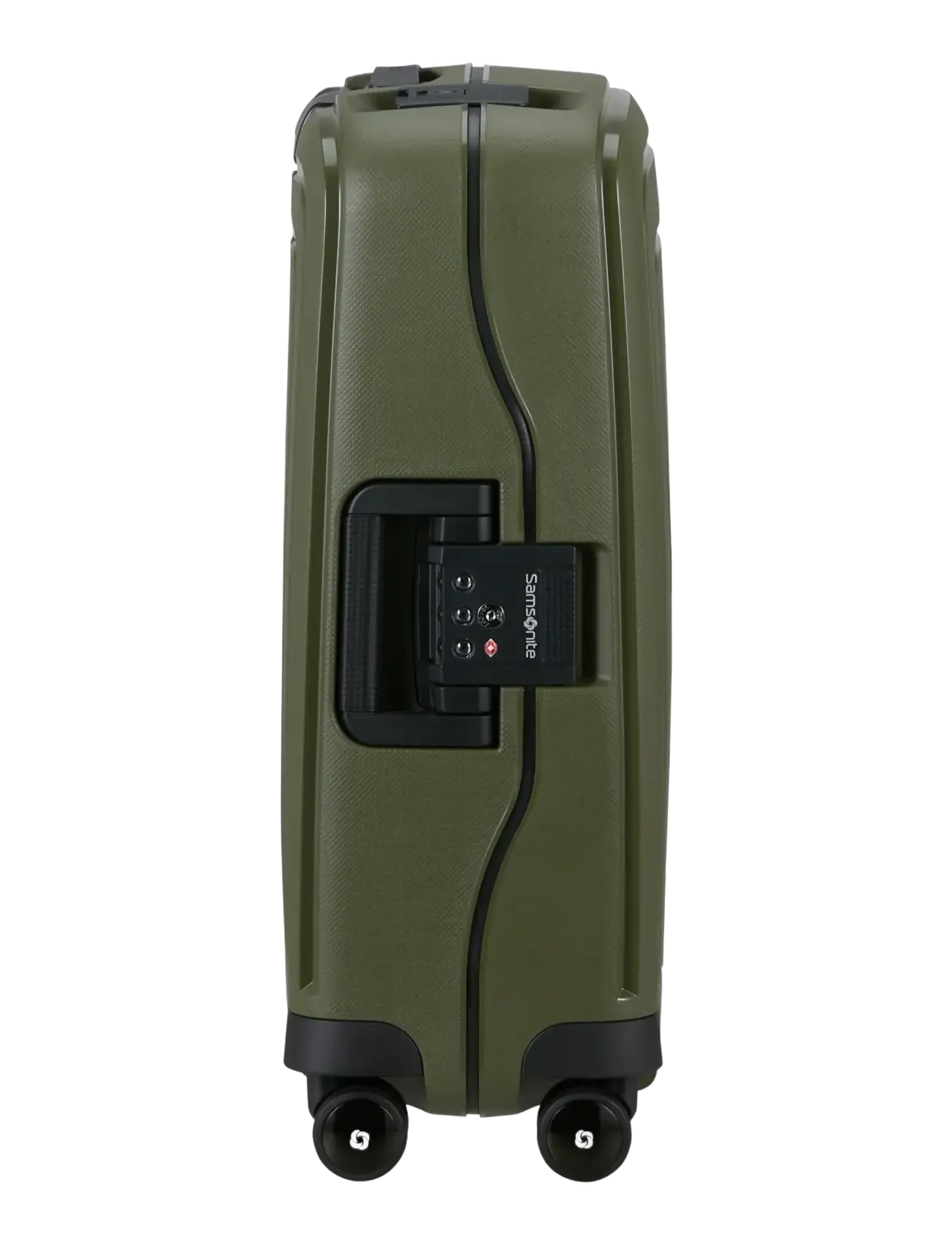 Samsonite - S'cure Spinner 55 - extragroße reisekoffer - olive - 4