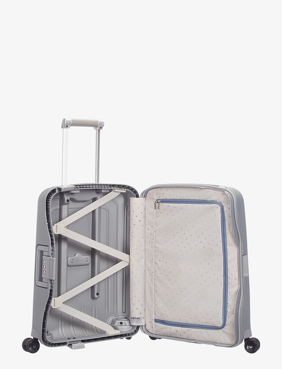 Samsonite - S'cure Spinner 55 - extragroße reisekoffer - silver - 4