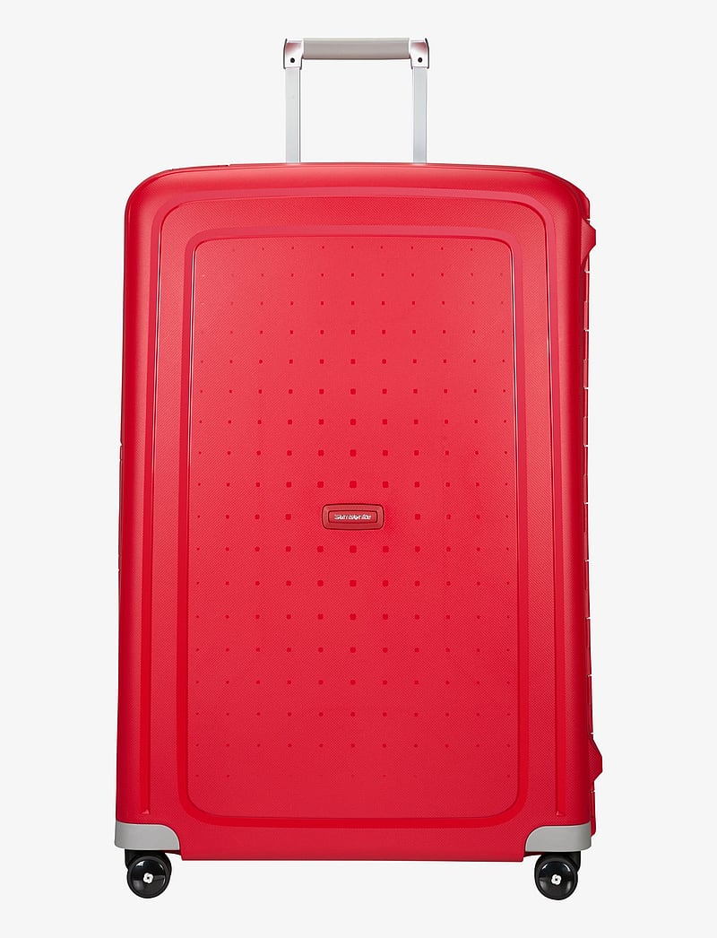 Samsonite - S'CURE SPINNER 81/30 - extragroße reisekoffer - chrimson red - 0