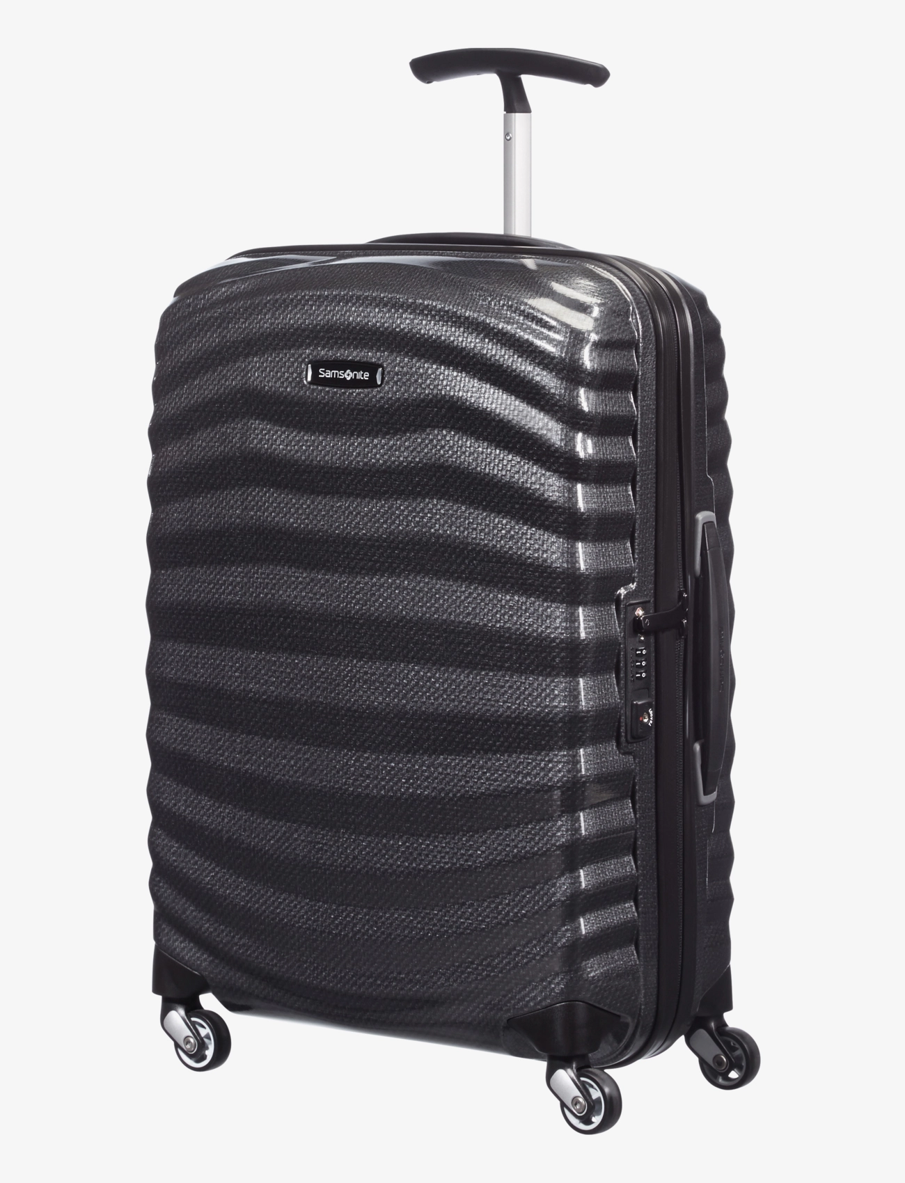 Samsonite - Lite Shock SPINNER - dideli lagaminai - black - 1