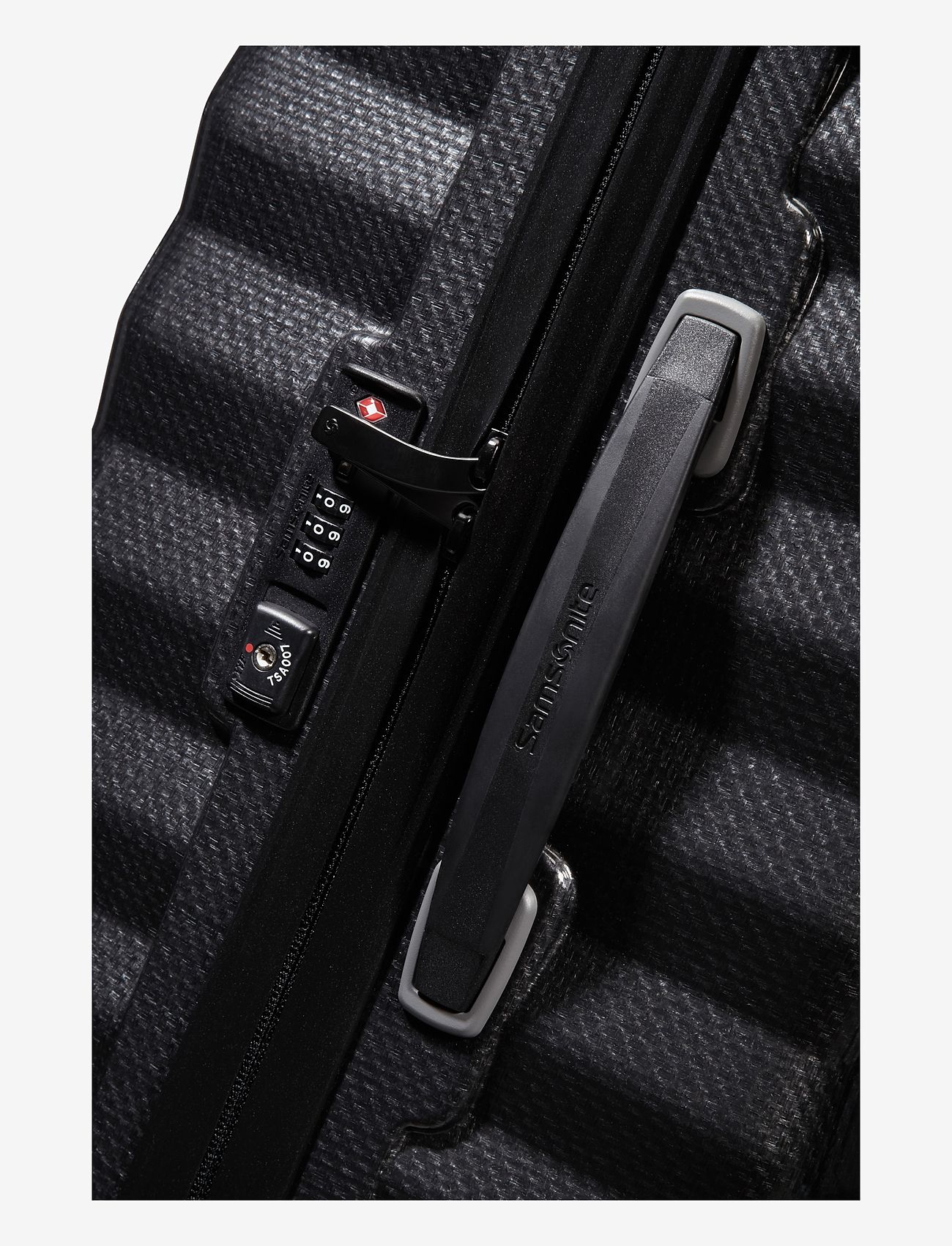 Samsonite - Lite Shock SPINNER - lieli koferi - black - 4