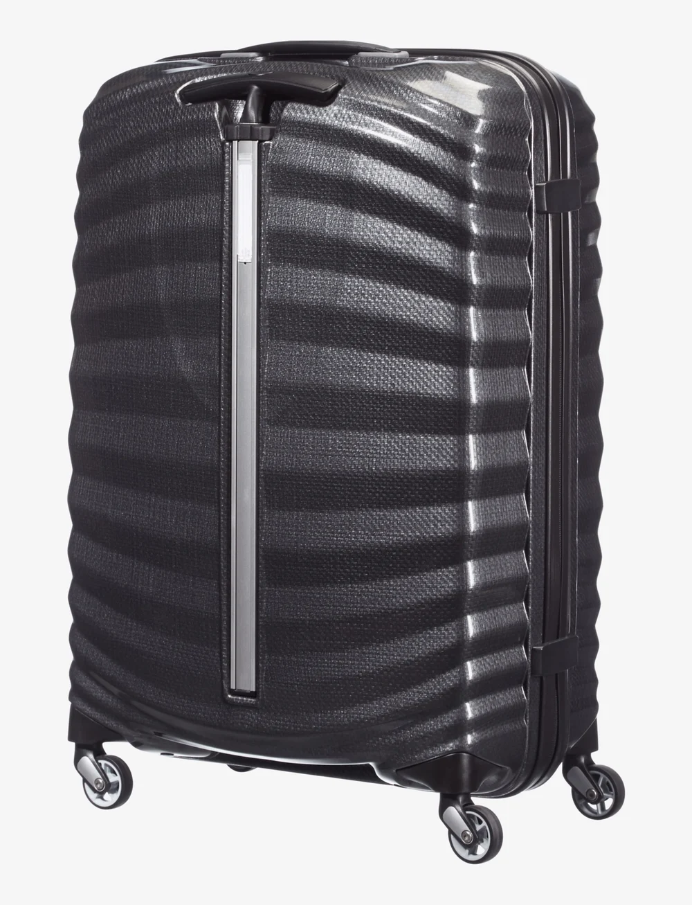 Samsonite Lite Shock Spinner 55 20 Black 1041 Suitcases Boozt