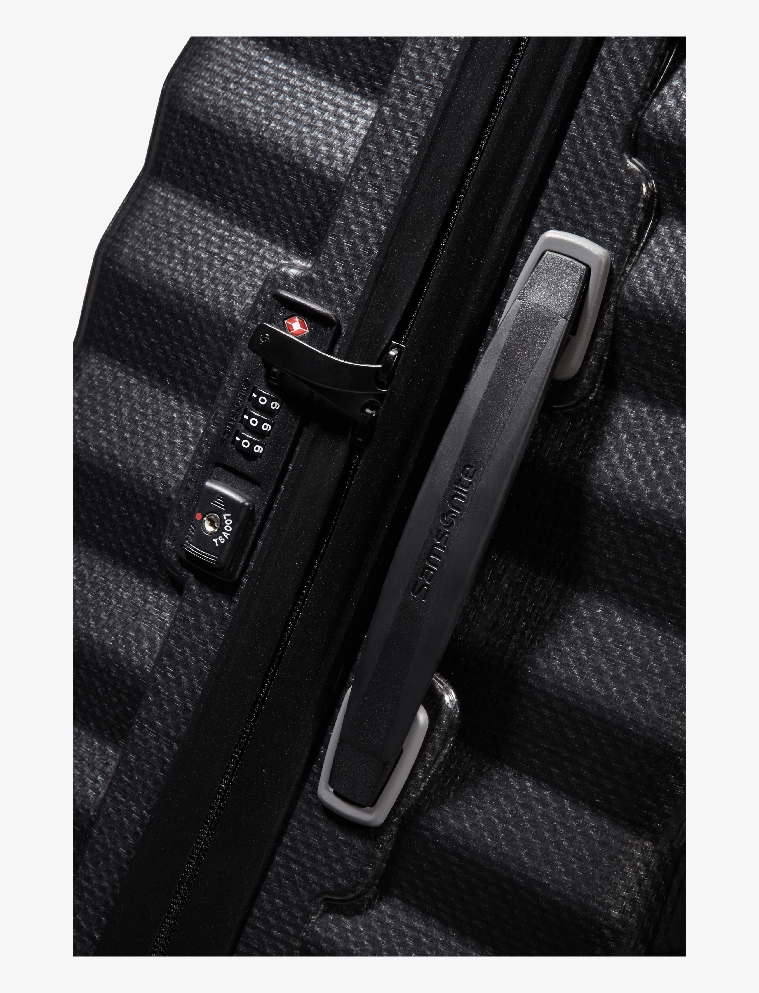 Samsonite - Lite Shock SPINNER 69/25 Black 1041 - store kufferter - black - 4