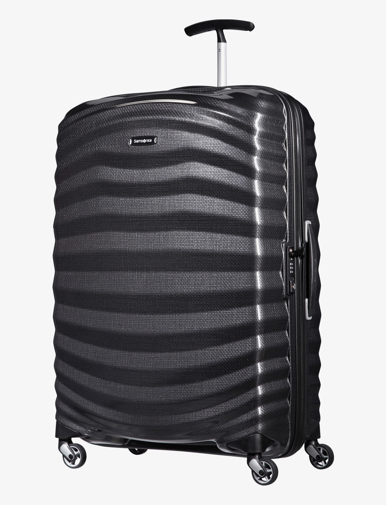 Samsonite - Lite Shock SPINNER - large suitcases - black - 1