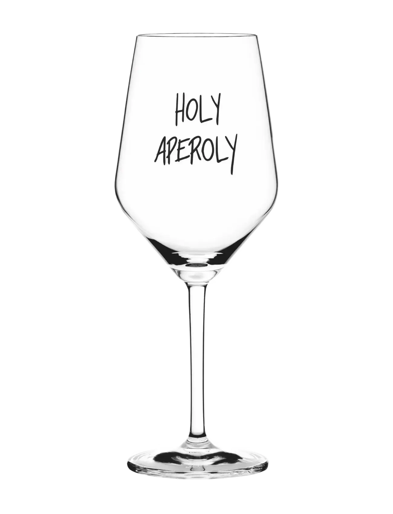 Sand & Soda Wineglass Holy Aperoly - Die niedrigsten Preise - HOLY APEROLY / white