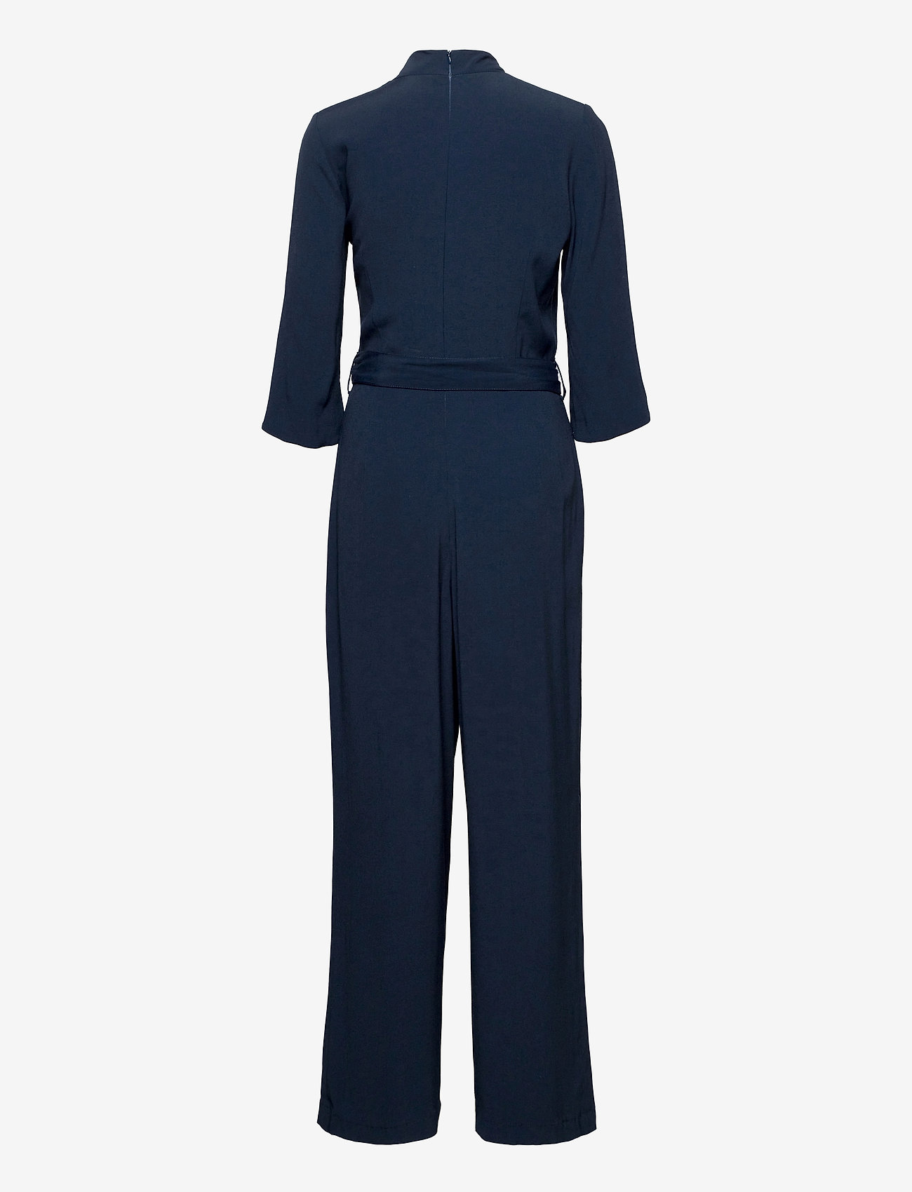 SAND - Crepe Satin Back - Whitney Sleeve - medium blue - 1