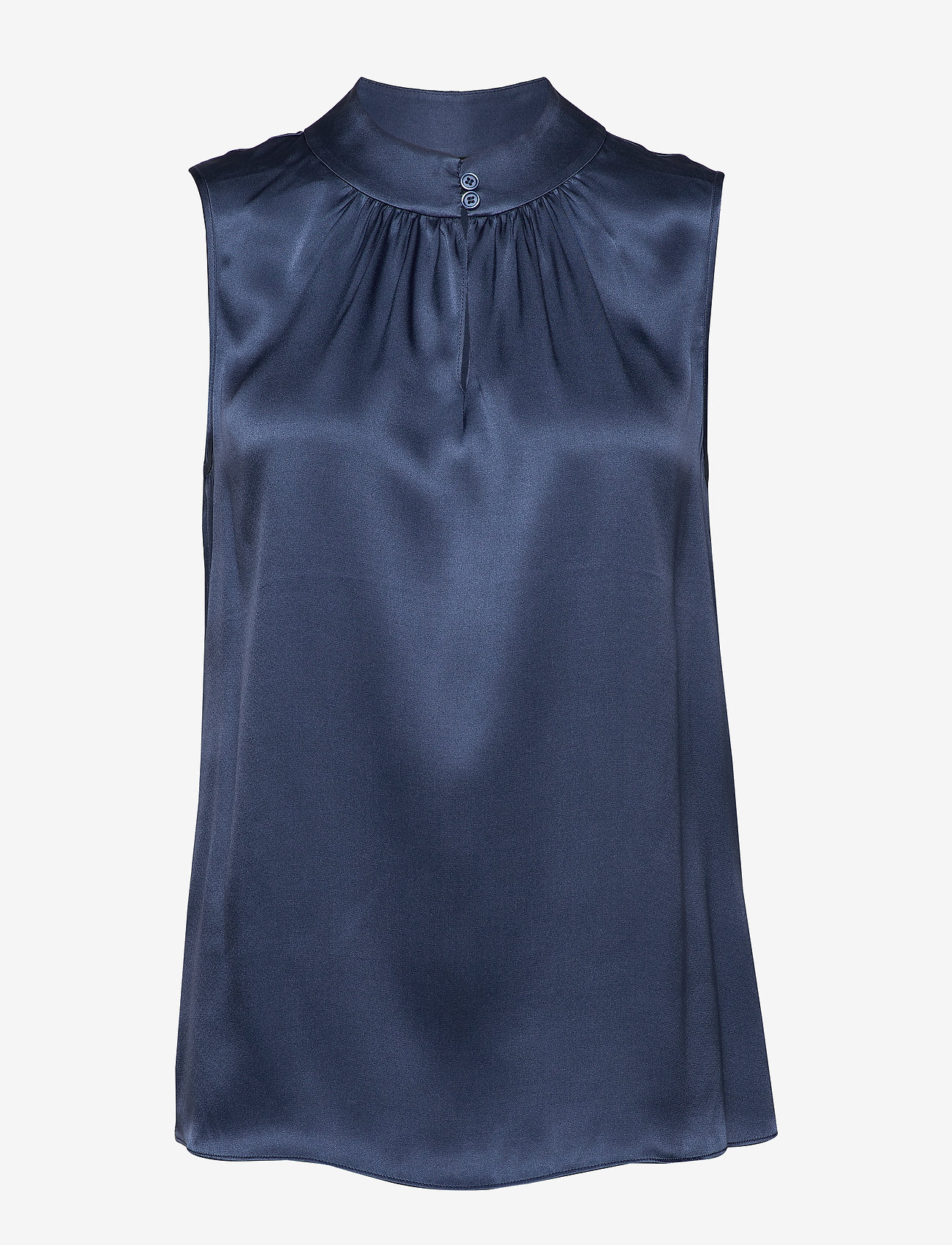 Double Silk - Prosi Top - MEDIUM BLUE