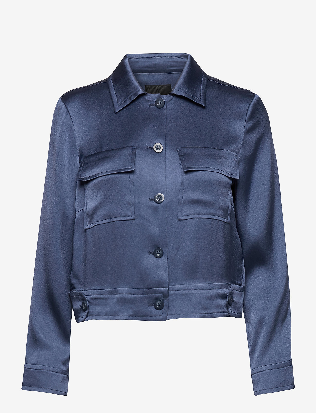 Double Silk - Kaela - MEDIUM BLUE