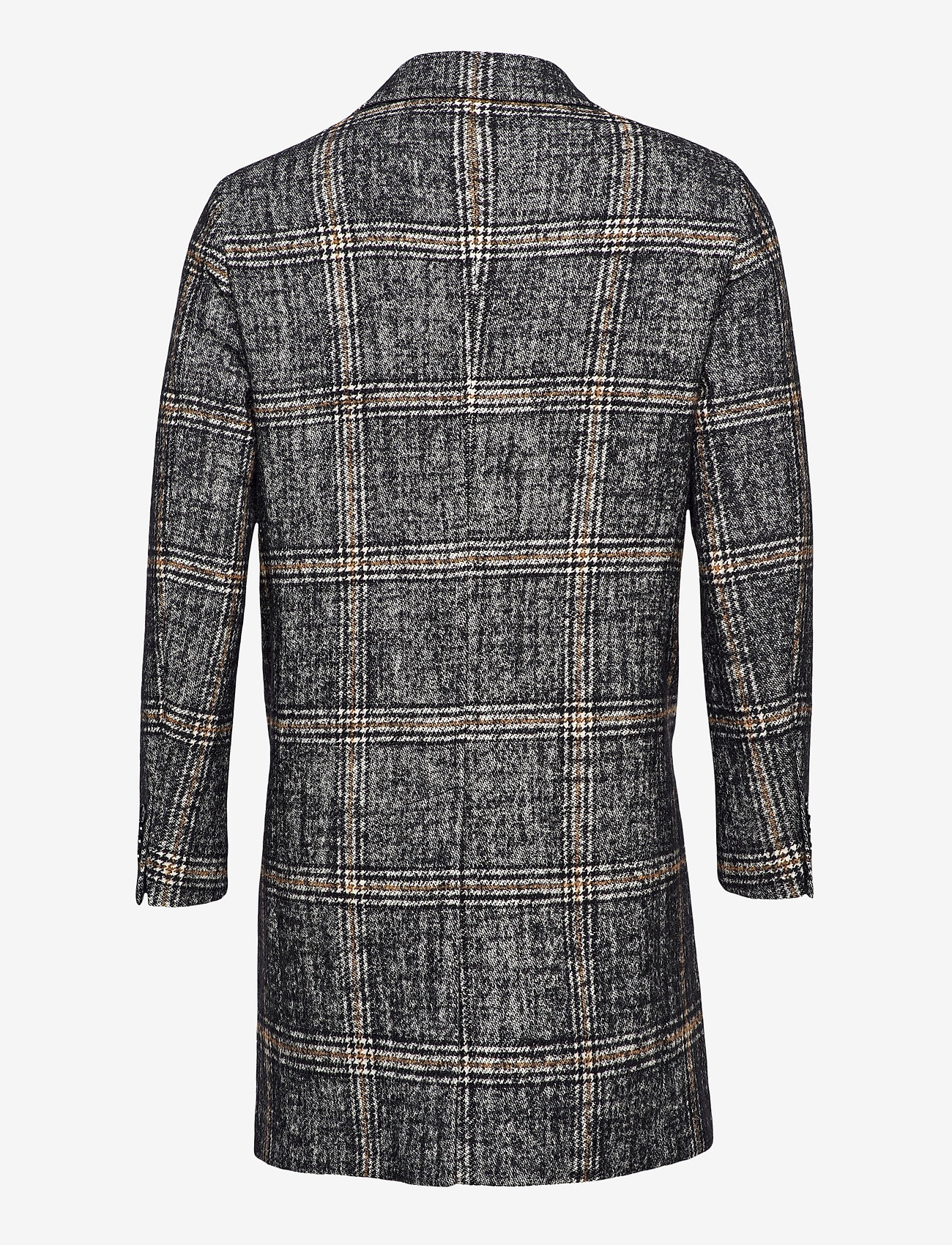 SAND - 7404 - Retro Coat - black - 1