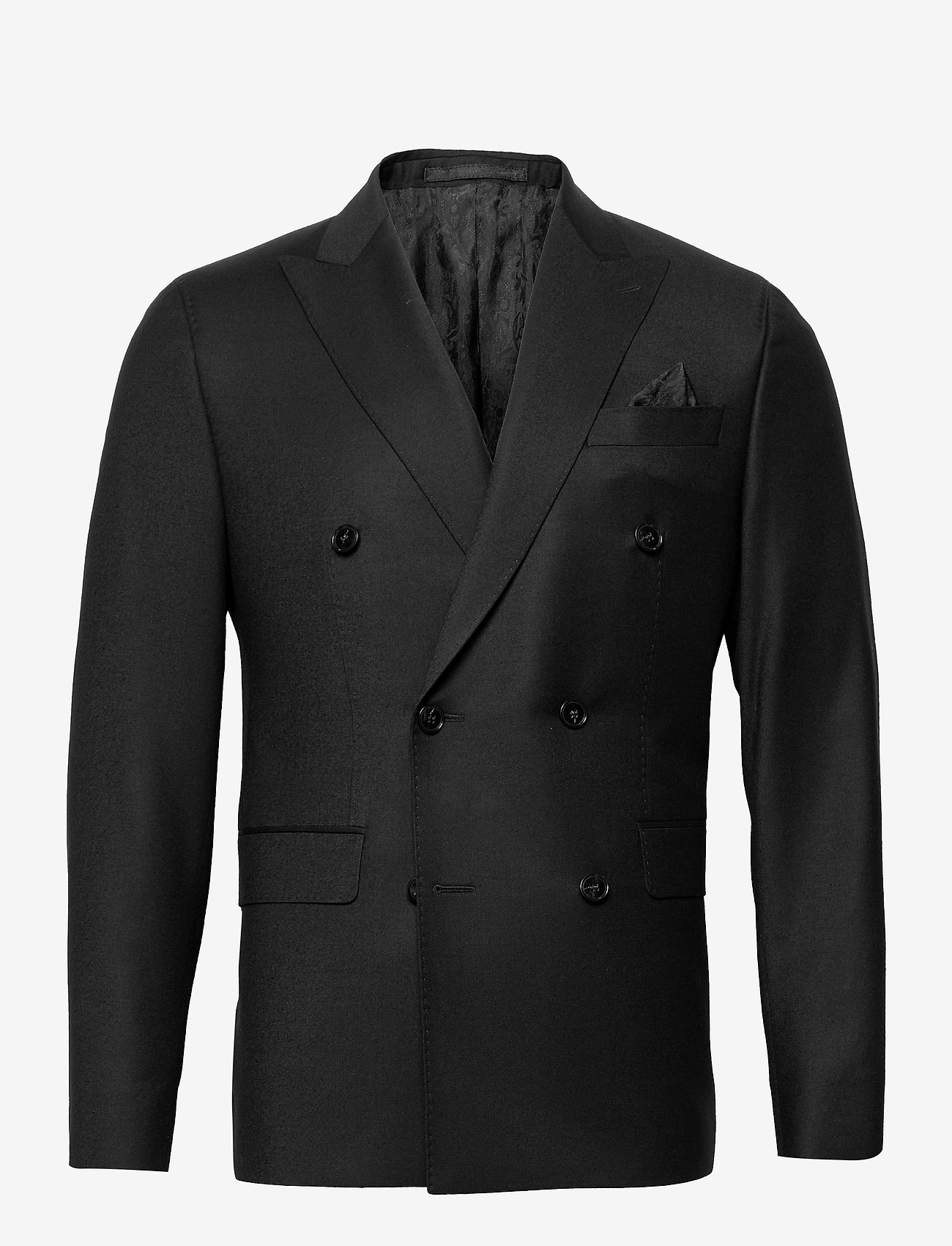 Cashmere Flannel - Star DB Normal - BLACK