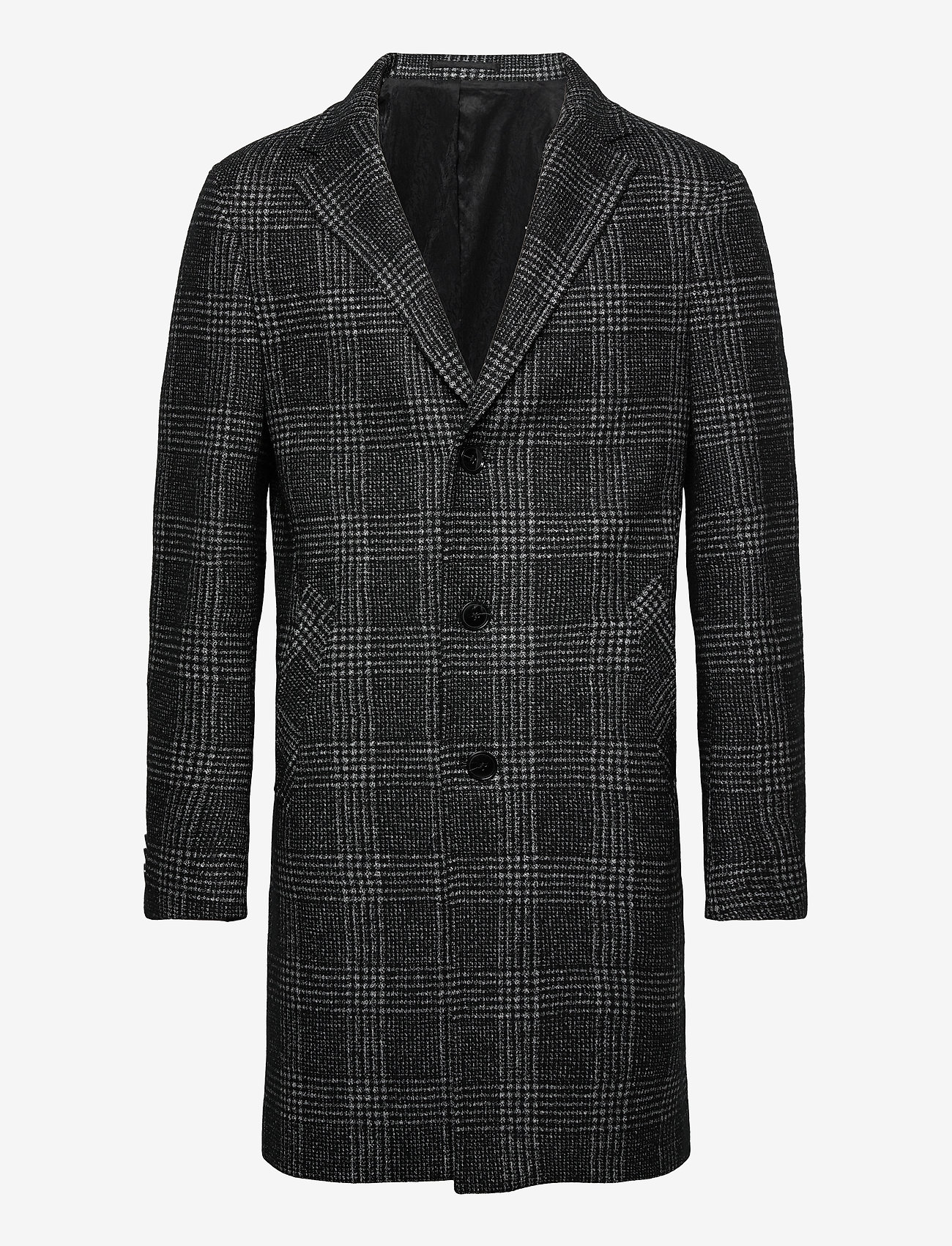 SAND - 7423 - Retro Coat - black - 0