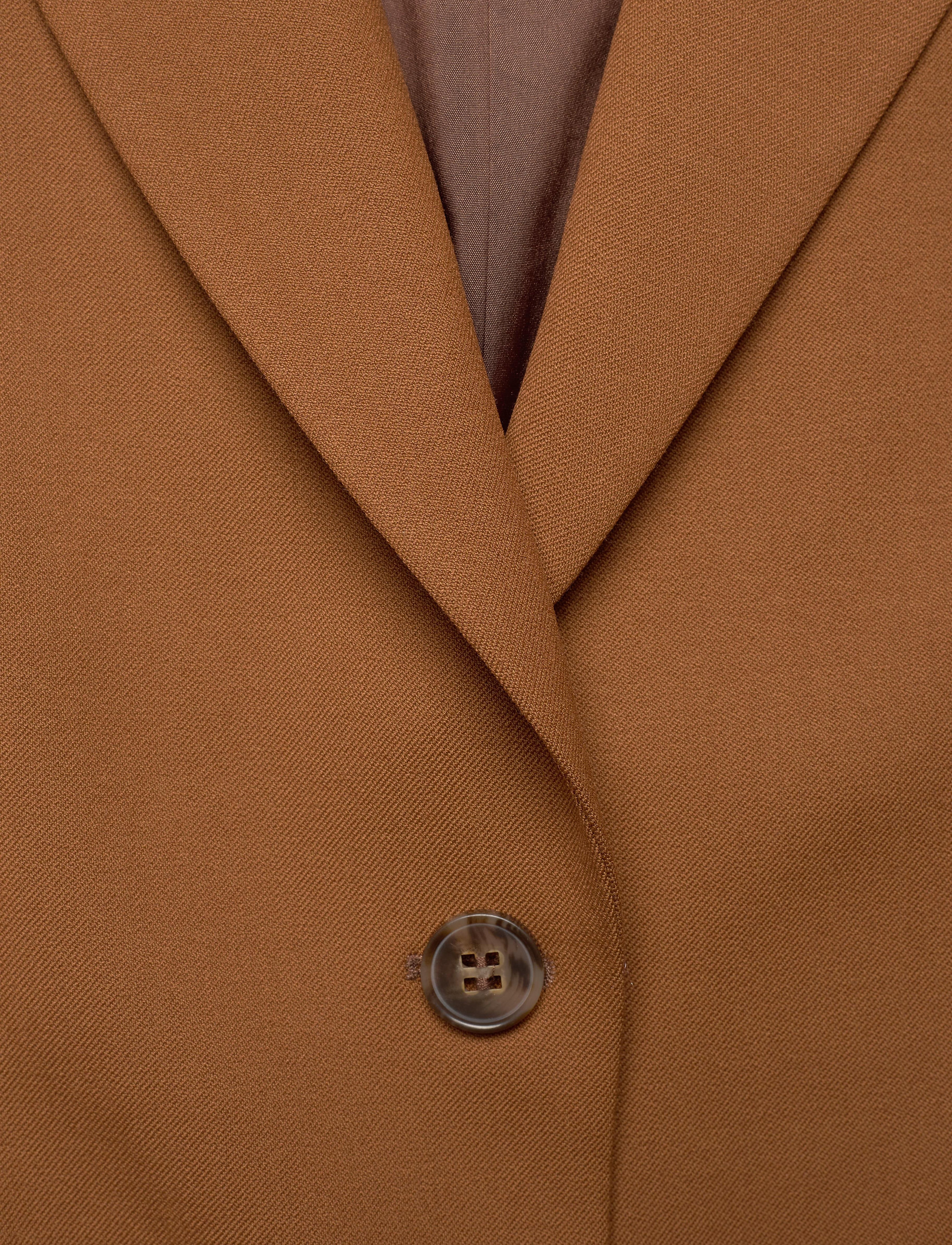SAND - 3596 - Ginette Pointy - dark camel - 2