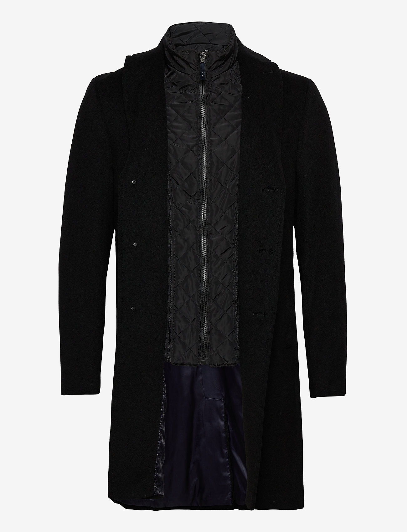 SAND - Cashmere Coat - Sultan Tech - black - 3