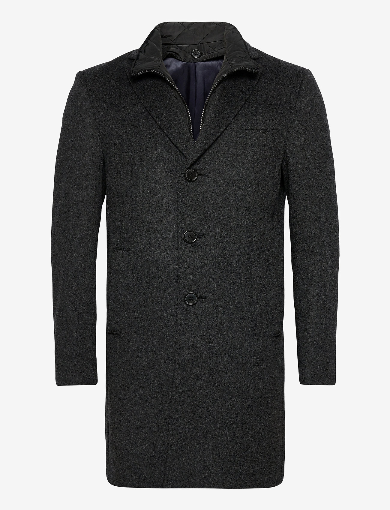 Cashmere Coat - Sultan Tech - CHARCOAL