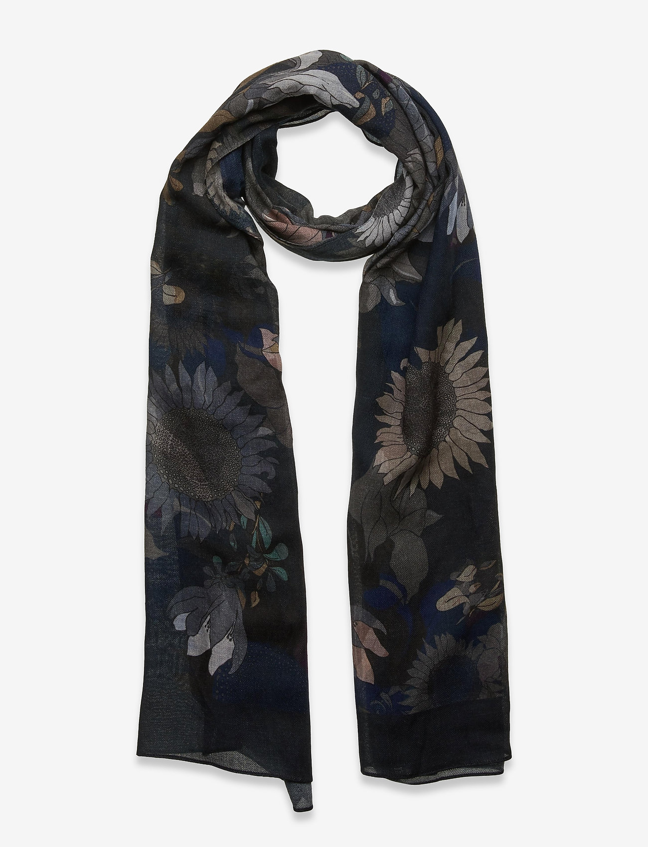 SAND - Scarf - medium blue - 0