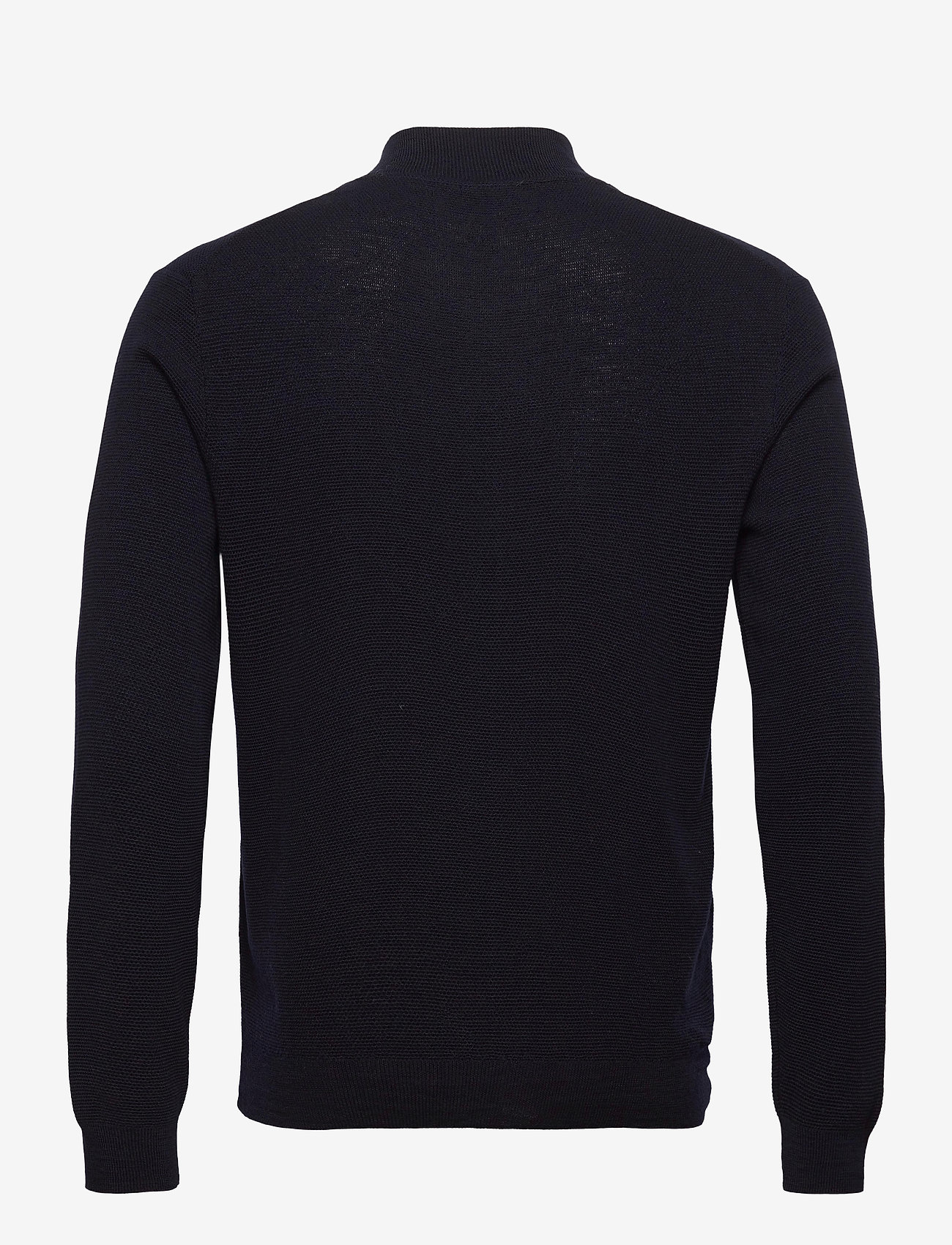 SAND - Merino Pique - Ingram B - dark blue/navy - 1