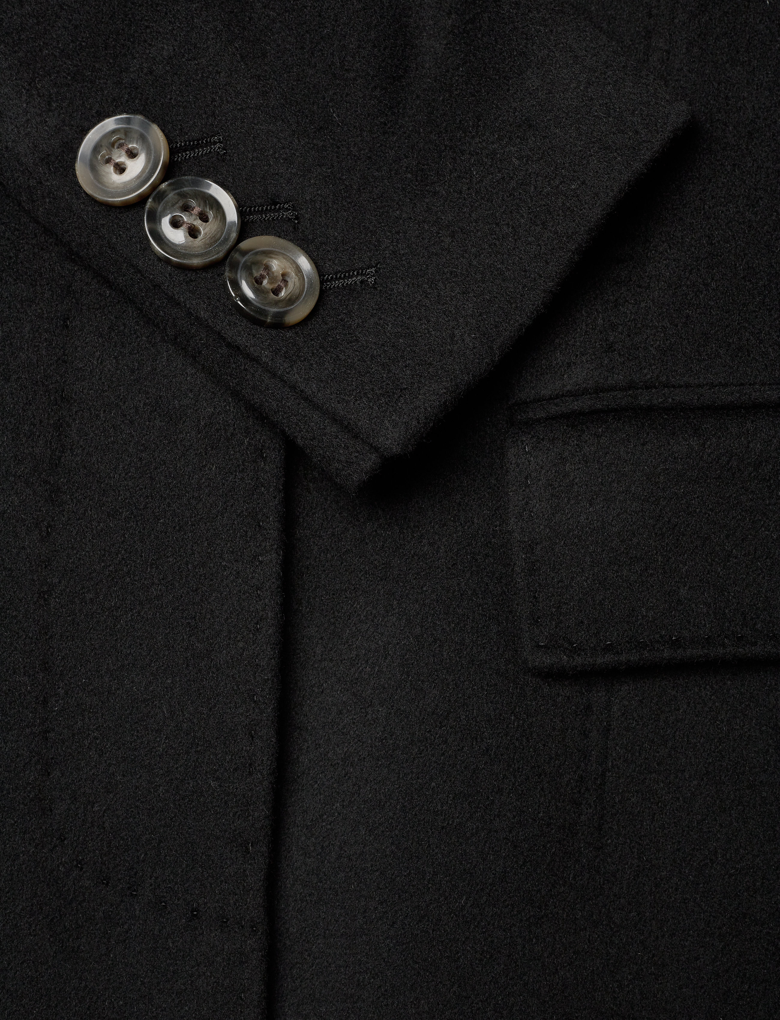 SAND - Cashmere Coat W - Parker 3 - black - 4