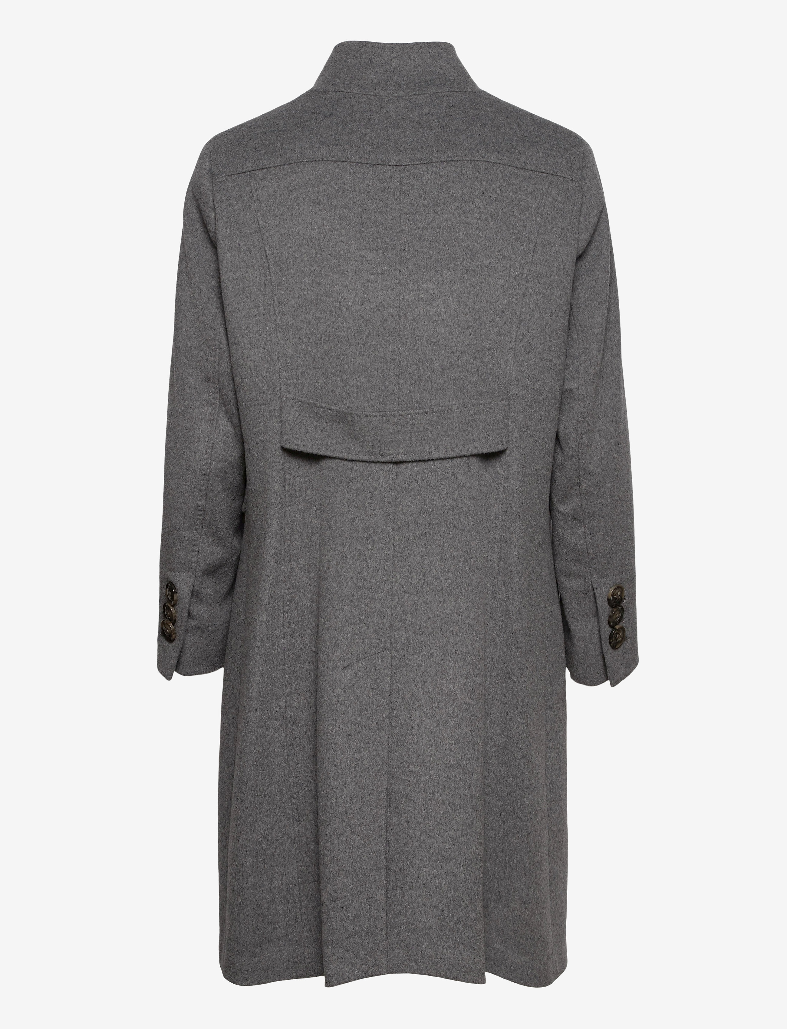 SAND - Cashmere Coat W - Parker 3 - grey - 1