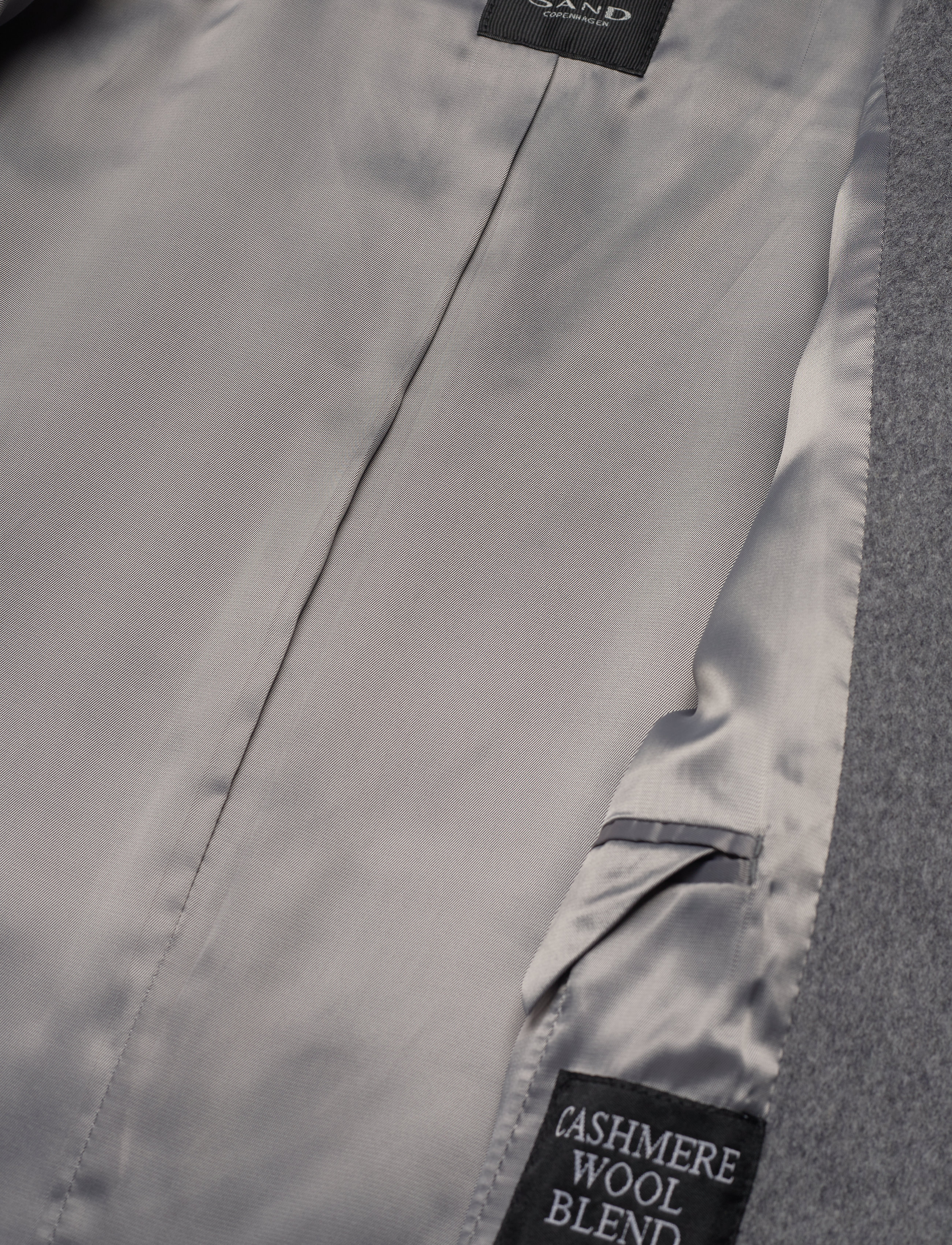 SAND - Cashmere Coat W - Parker 3 - grey - 4
