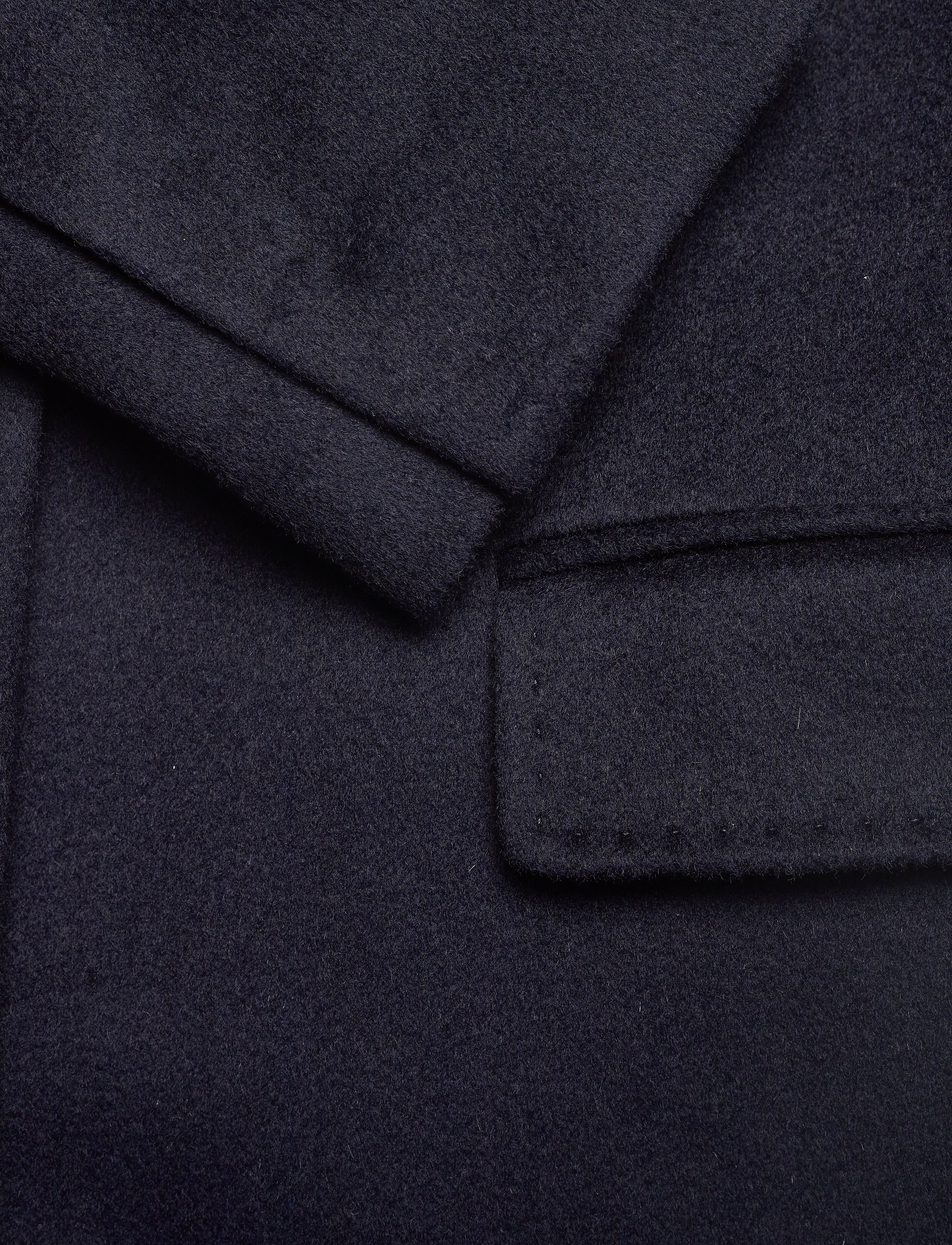 SAND - Cashmere Coat W - Britni 2 - navy - 4