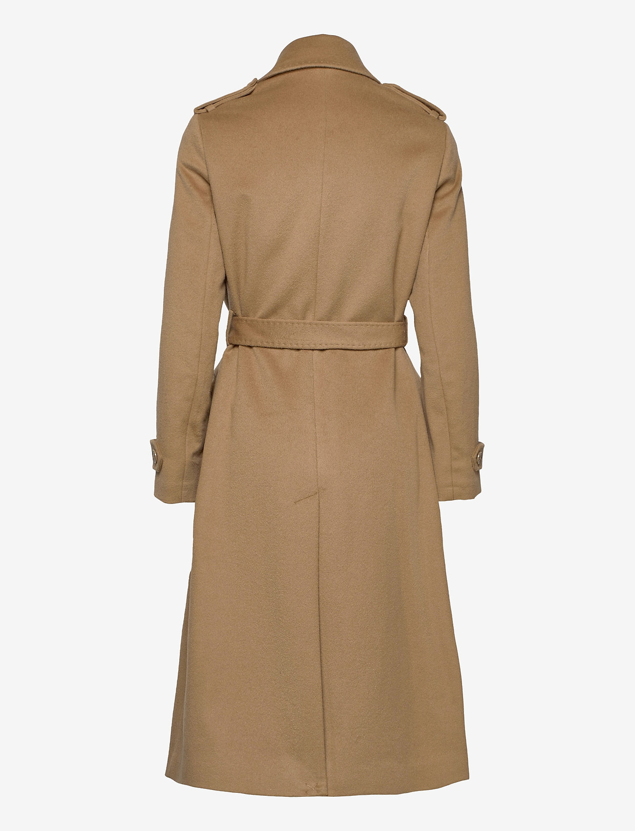 SAND - Cashmere Coat W - Bo - camel - 2