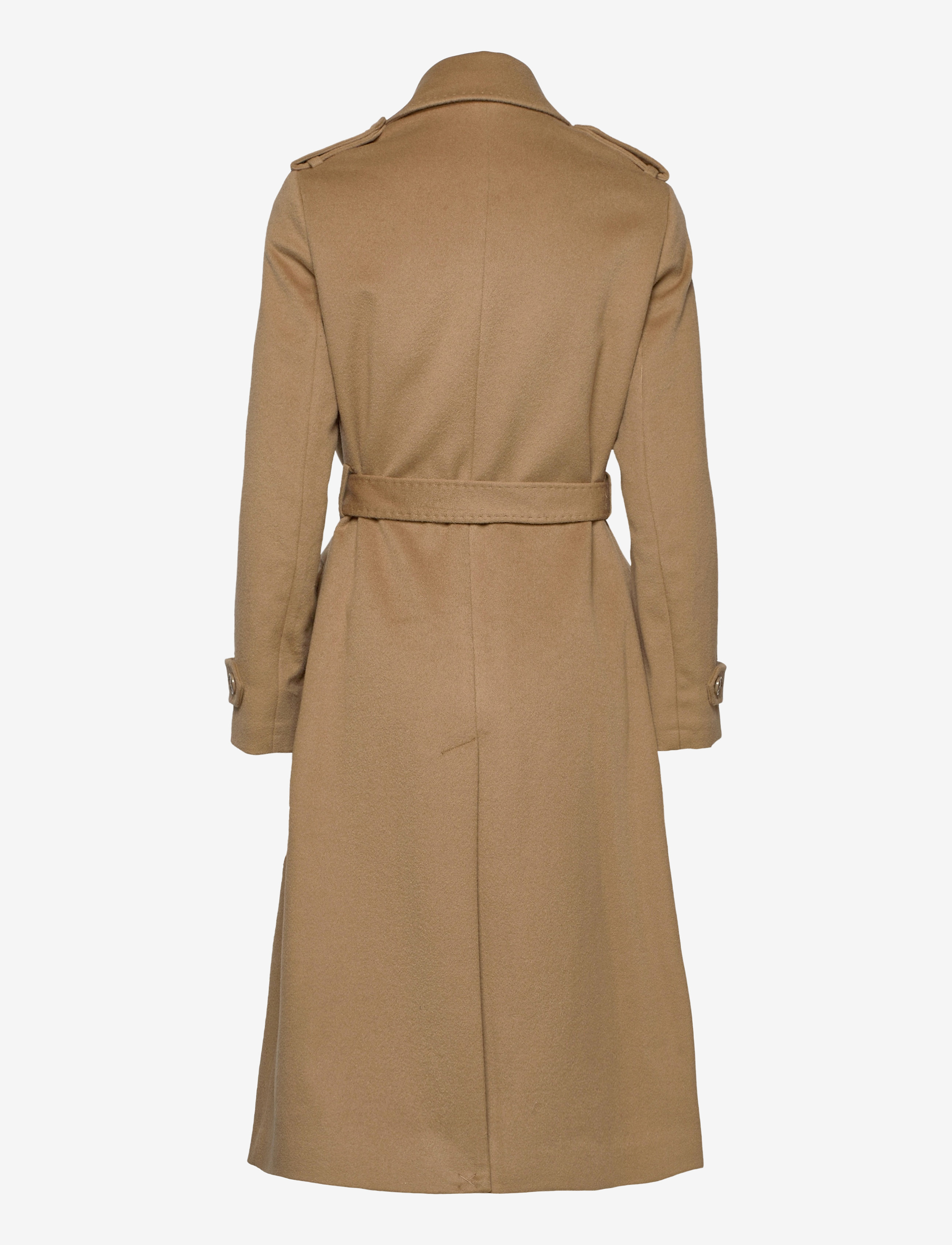 SAND - Cashmere Coat W - Bo - camel - 2