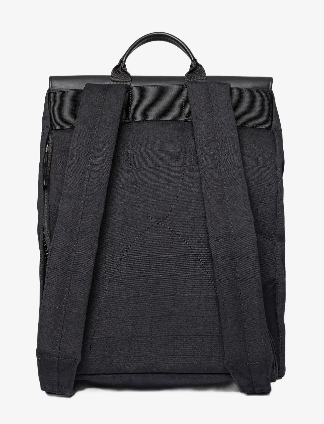 SANDQVIST - EVERYDAY Lid Backpack M - igapäevane stiil - black - 3