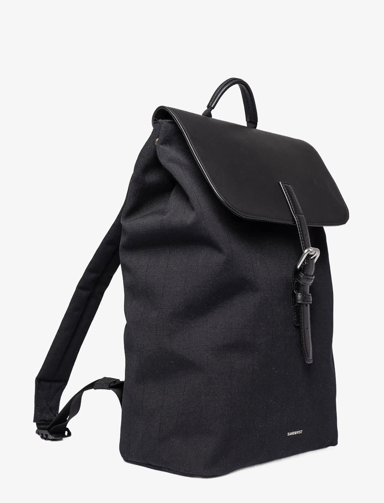 SANDQVIST - EVERYDAY Lid Backpack M - igapäevane stiil - black - 4