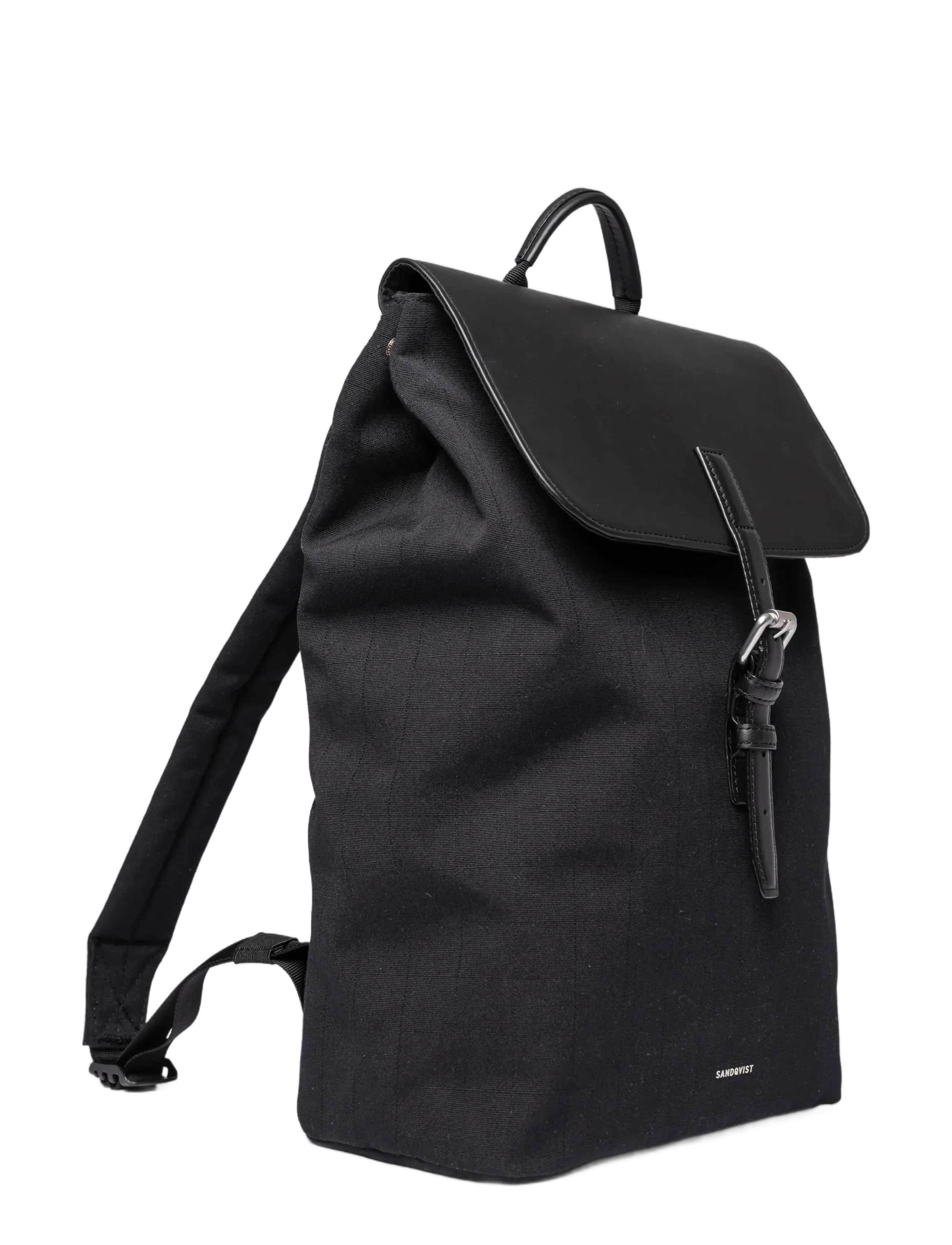 SANDQVIST - EVERYDAY Lid Backpack M - backpacks - black - 4