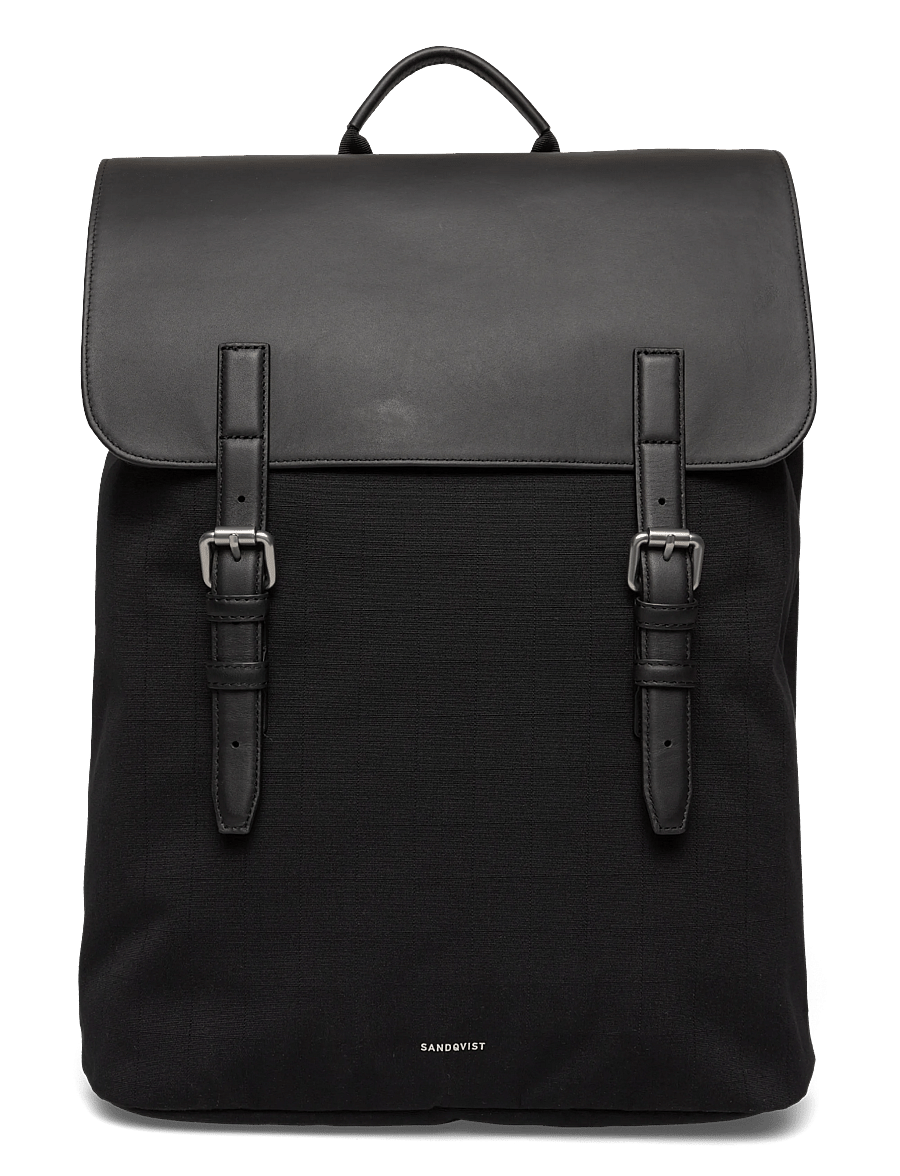SANDQVIST - EVERYDAY Lid Backpack L - black - 1