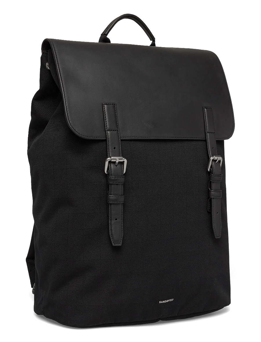 SANDQVIST - EVERYDAY Lid Backpack L - black - 3