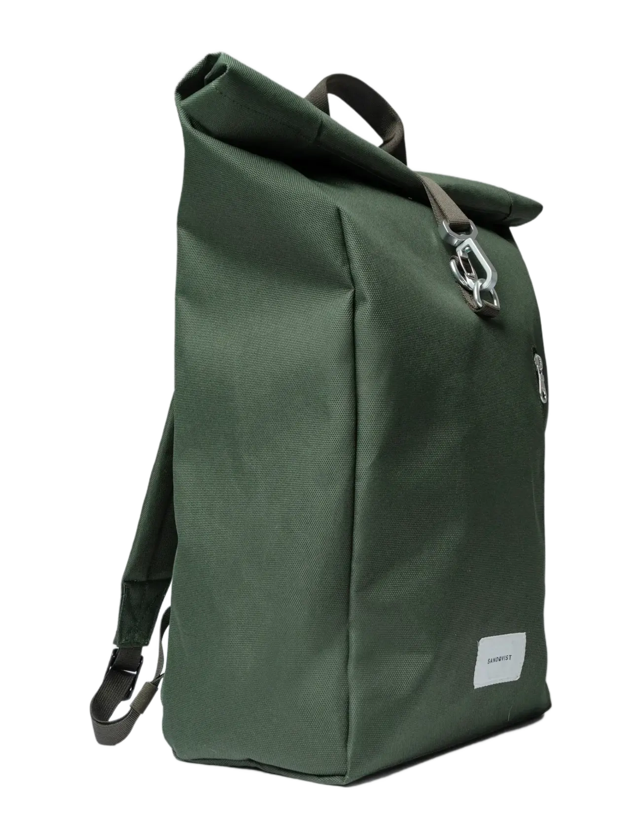 SANDQVIST - GROUND Rolltop Backpack L - accessories - dawn green with dawn green webbing - 2