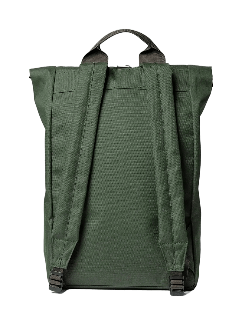 SANDQVIST - GROUND Rolltop Backpack L - hverdags stil - dawn green with dawn green webbing - 3