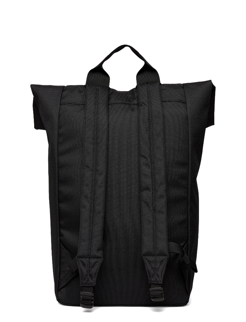 SANDQVIST - GROUND Rolltop Backpack L - rucksäcke mit rollverschluss - black with black webbing - 1