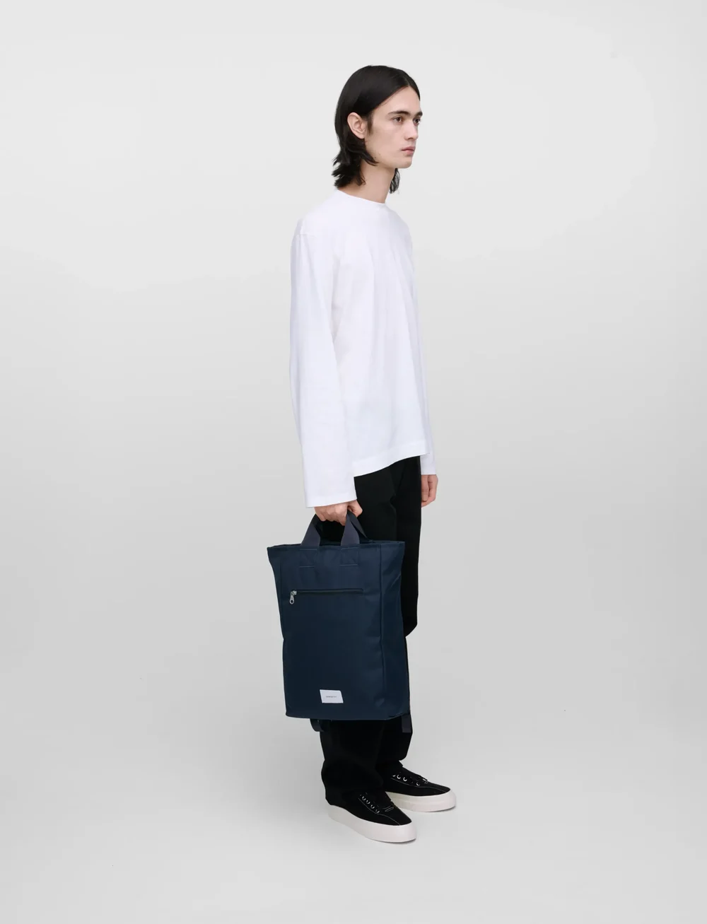 SANDQVIST - GROUND 2-Way Bag - vardagsstil - navy - 0