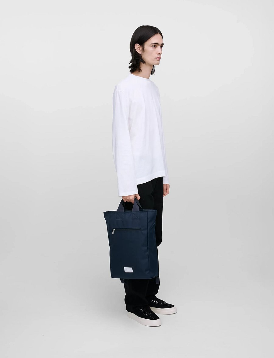 SANDQVIST - GROUND 2-Way Bag - vacation essentials - navy - 0