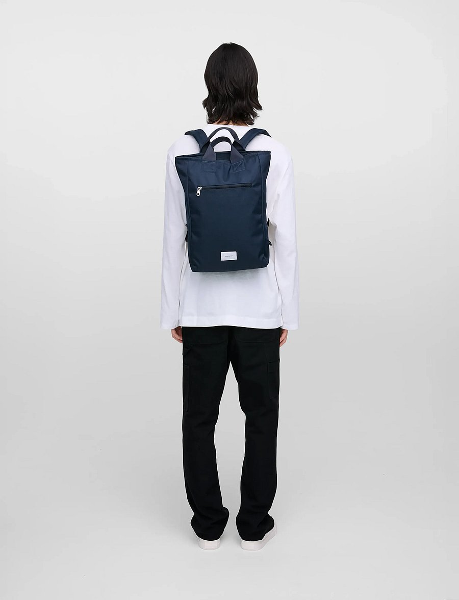 SANDQVIST - GROUND 2-Way Bag - vacation essentials - navy - 4