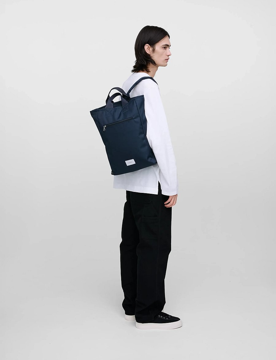 SANDQVIST - GROUND 2-Way Bag - vacation essentials - navy - 5