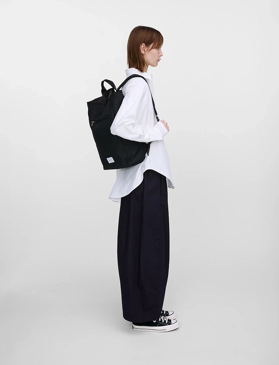 SANDQVIST - GROUND 2-Way Bag - arkityyli - black - 4